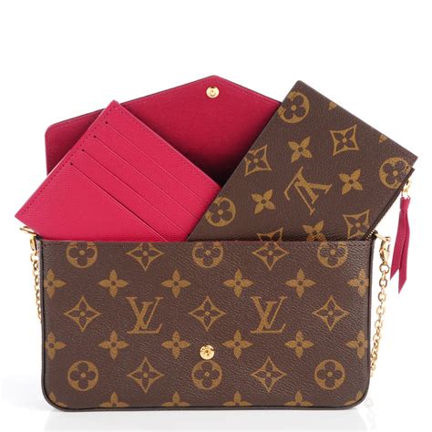 louis vuitton bag chain|Louis Vuitton chain wallet felicie.